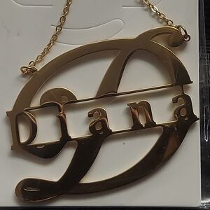 Diana Nameplate